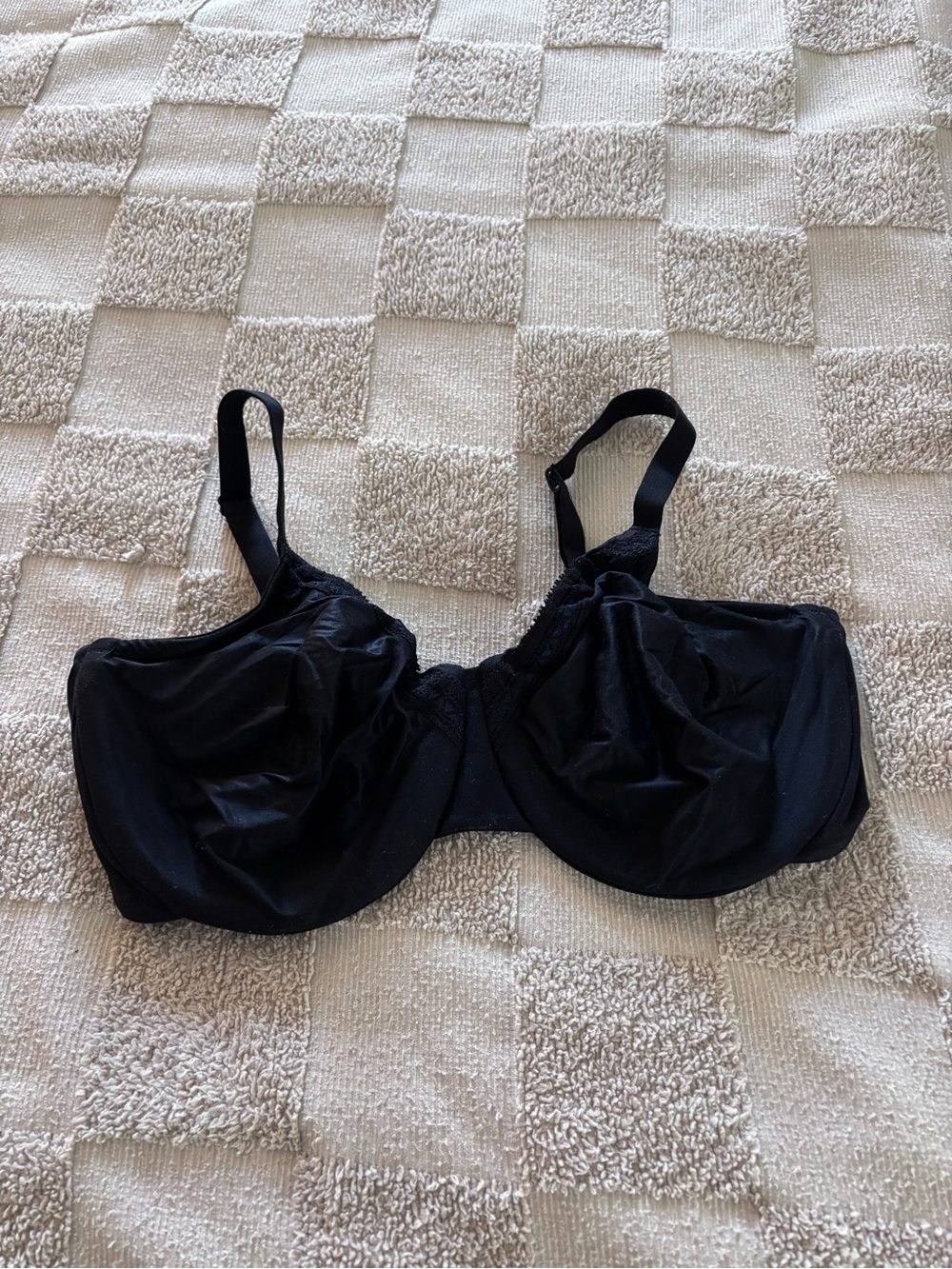 Wacoal Black Underwire Bra with Full Cups